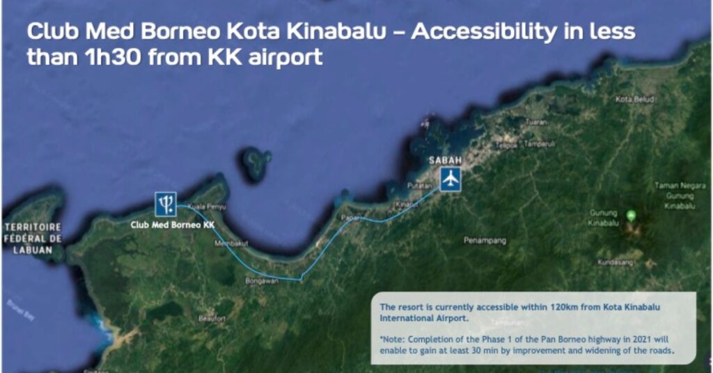 Club Med Borneo in Sabah to open in 2024 Club Med Borneo Location