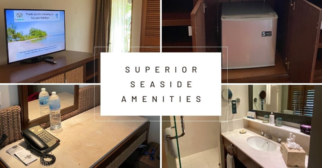 Club Med Cherating Rooms and Suites Club Med Cherating Rooms - Superior Seaside Amenities