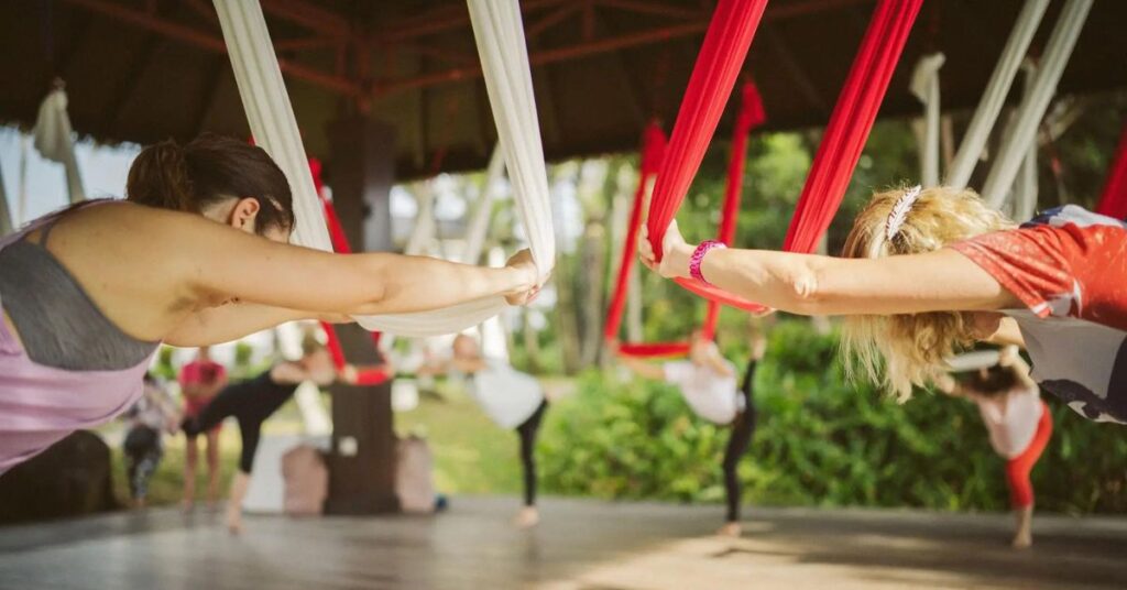 Body & Soul by Club Med at Club Med Bintan Club Med Bintan Aerial Yoga