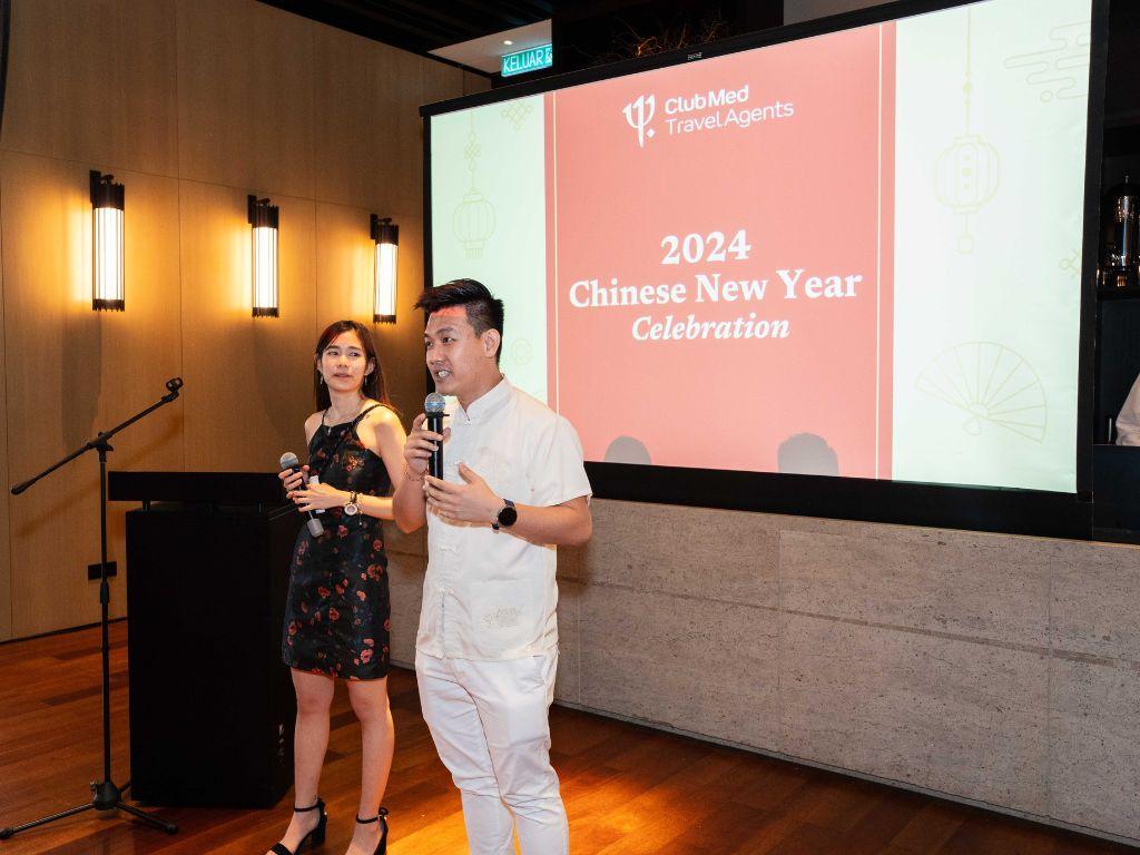 Top Club Med Travel Agent in Malaysia: Travelution Holidays Wins Big Club Med Awards 2023 - Top Club Med Travel Agent - Host at the event