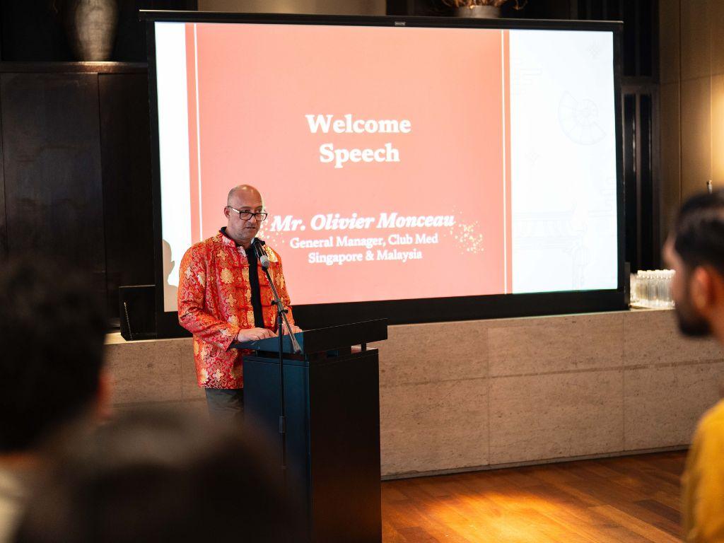 Top Club Med Travel Agent in Malaysia: Travelution Holidays Wins Big Club Med Awards 2023 - Top Club Med Travel Agent - Olivier Monceau General Manager