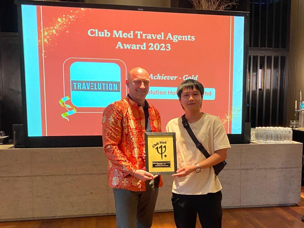 Top Club Med Travel Agent in Malaysia: Travelution Holidays Wins Big Club Med Awards 2023 - Top Achiever Gold - Travelution Holidays