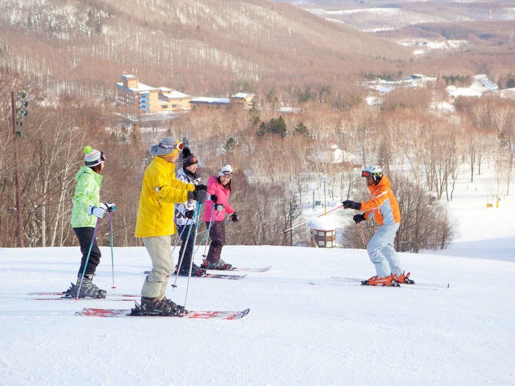 Pelajaran Ski Club Med Sahoro