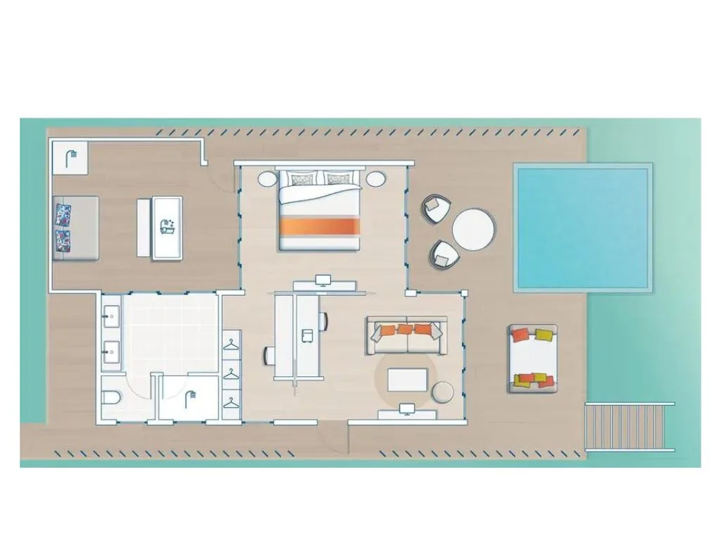 Club Med Finolhu Villas Overwater Sunrise Villa