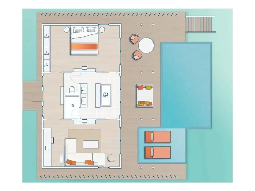 Club Med Finolhu Villas Overwater Sunset Villa