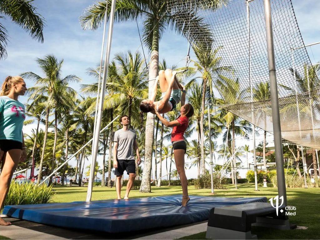 Club Med Bali - Circus and Flying Trapeze
