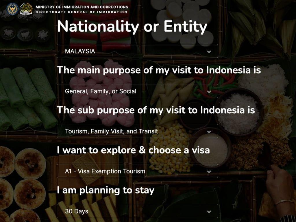 Bali Auto Gate System - Visa Application