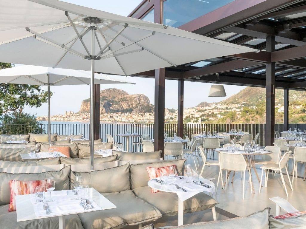 Club Med Cefalù Restoran Club Med Cefalu La Rocca