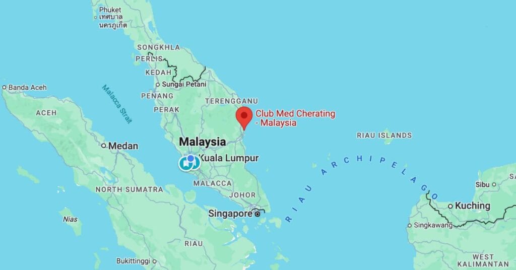Club Med Cherating - Location