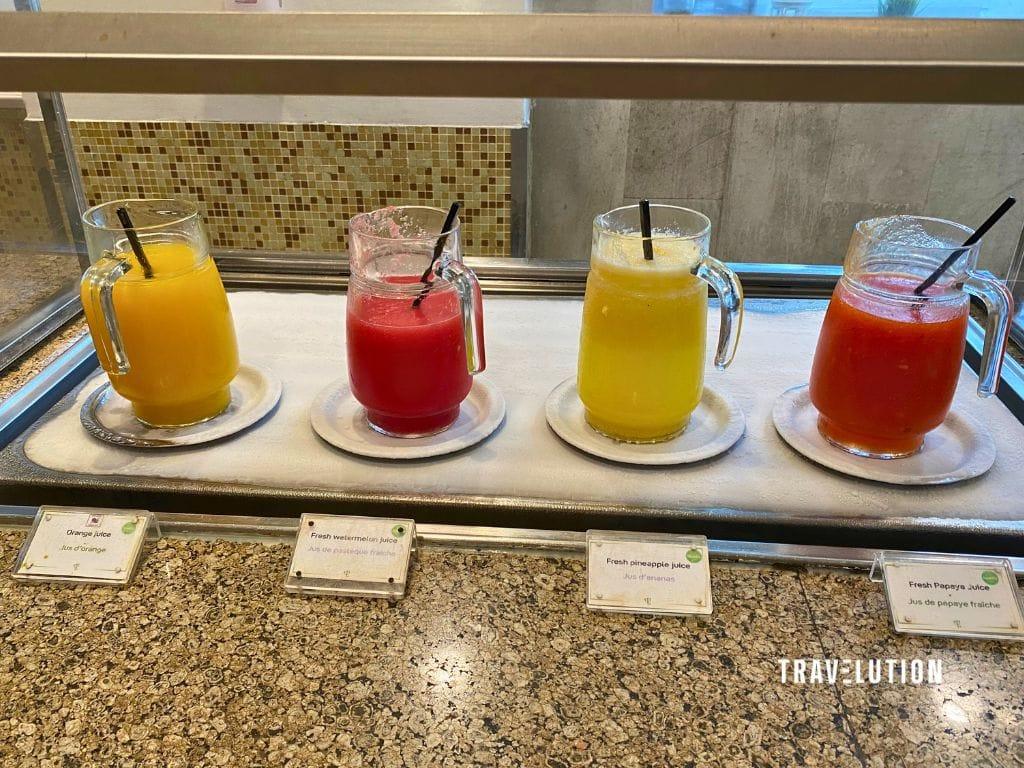 Club Med Cherating Restaurants - Mutiara Restaurant Juice