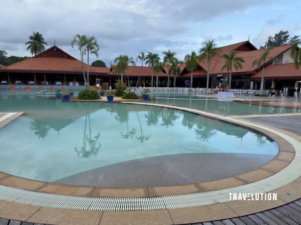 Kajian Club Med Cherating Ulasan Club Med Cherating - Kolam Renang Utama