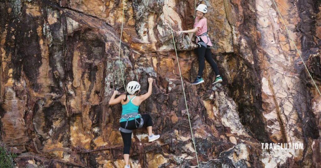 Club Med Cherating Review - Rock Climbing