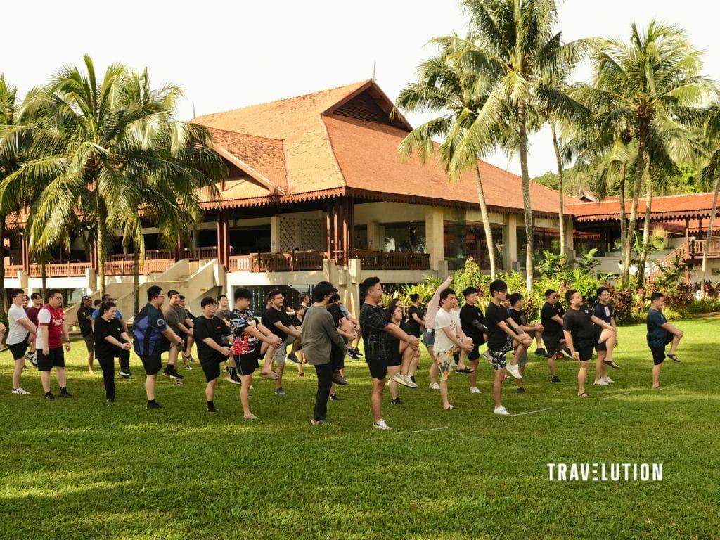 Kajian Club Med Cherating Kajian Club Med Cherating - Team Building di Coconut Garden