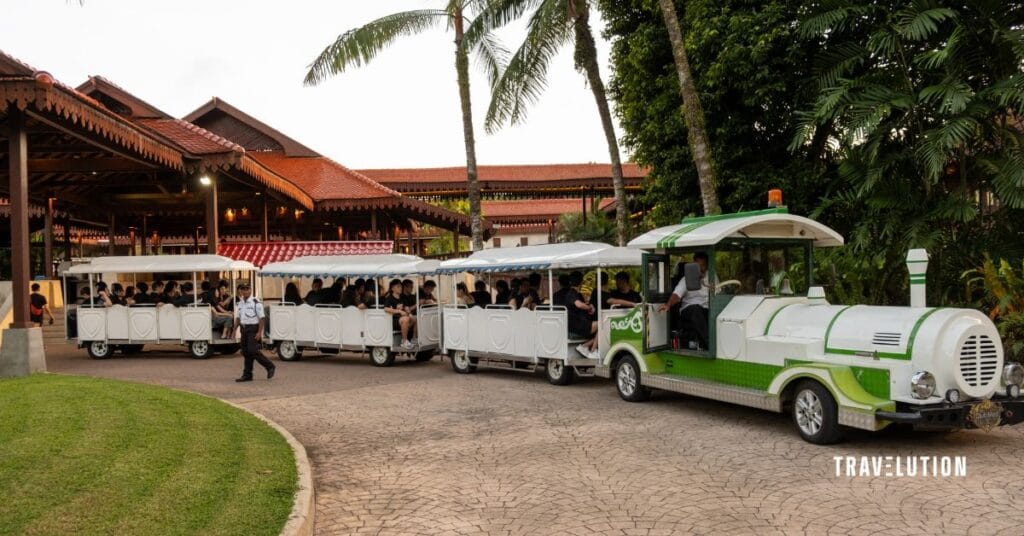 Club Med Cherating Review - Train