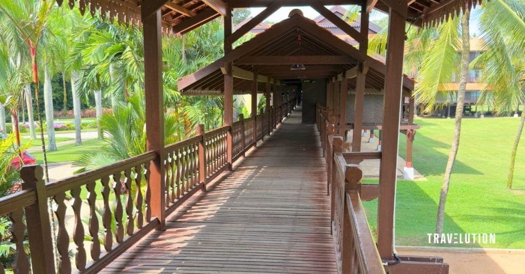 Club Med Cherating Review - Walkway to Room Blocks