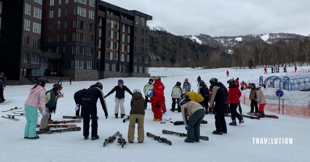 Club Med Kiroro Grand Review - Group Ski Lessons