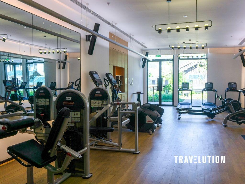 Club Med Lijiang Review Gym Room