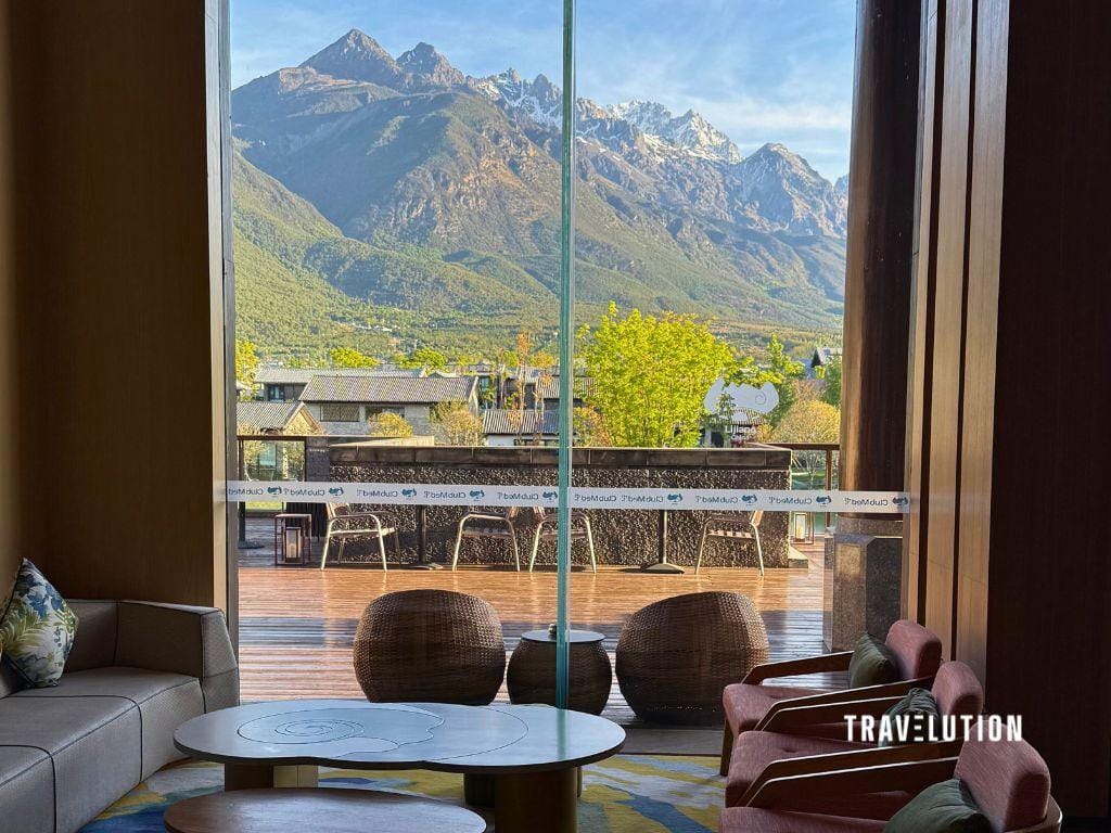 Club Med Lijiang Review Lobby Lounge
