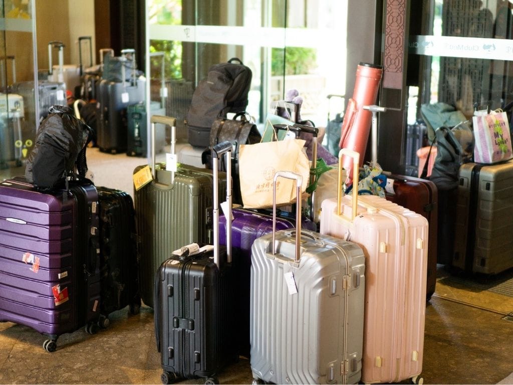 Club Med Lijiang Review - Luggage Area