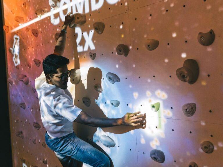 Club Med Sahoro Wall Climbing
