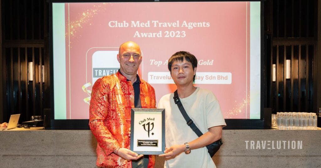 Top Club Med Travel Agent in Malaysia - Top Club Med Travel Agent Award