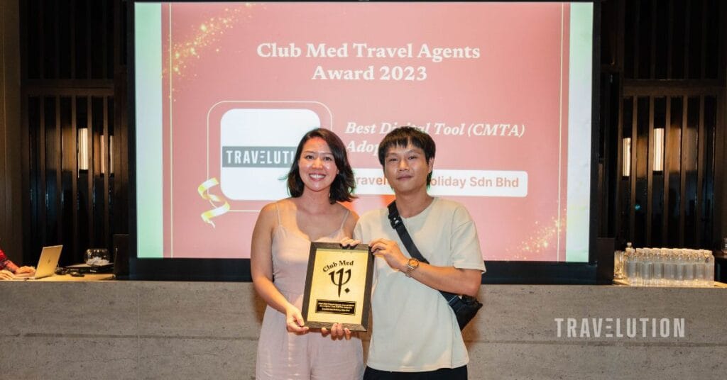 Top Club Med Travel Agent in Malaysia - Digital Tool Award