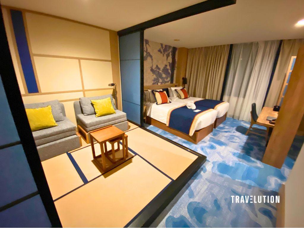 Club Med Sahoro 回顾 Club Med Sahoro 回顾 - 家庭豪华客房榻榻米休息室