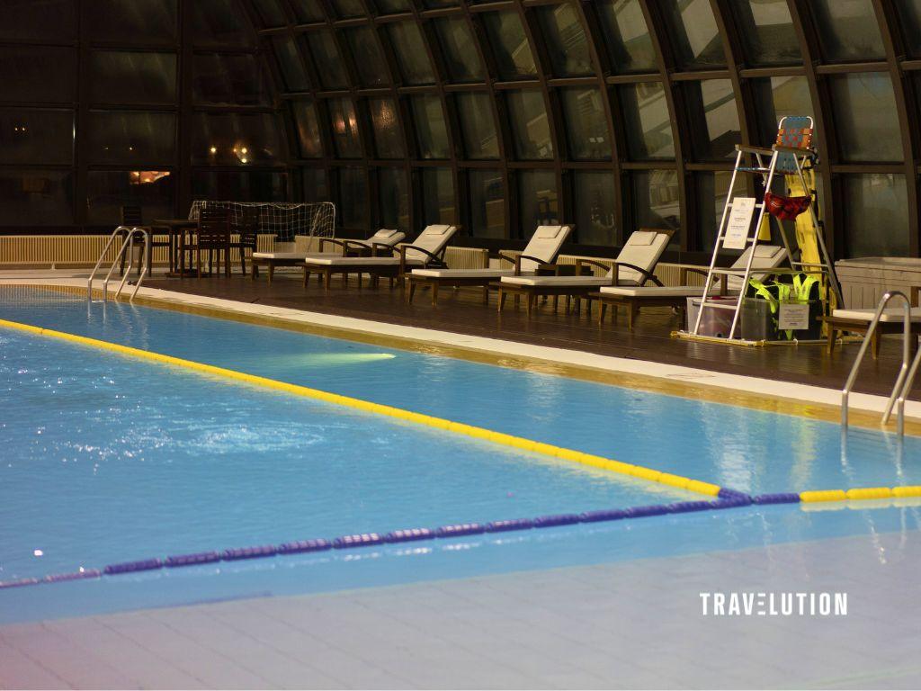 Club Med Sahoro 回顾 Club Med Sahoro 回顾 - 室内游泳池