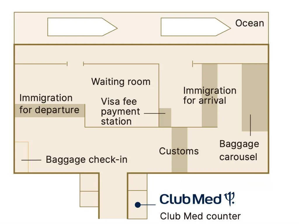 Club Med Transfers - Bintan Counter
