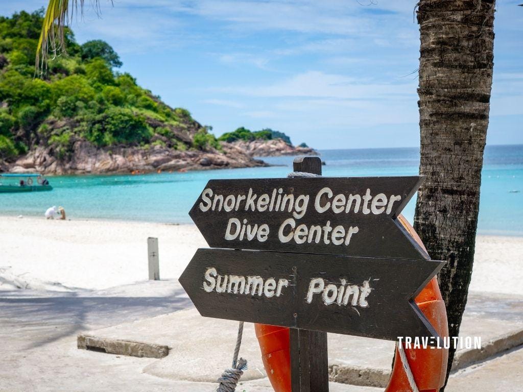 Redang Beach Resort Review Redang Beach Resort Review - Signage