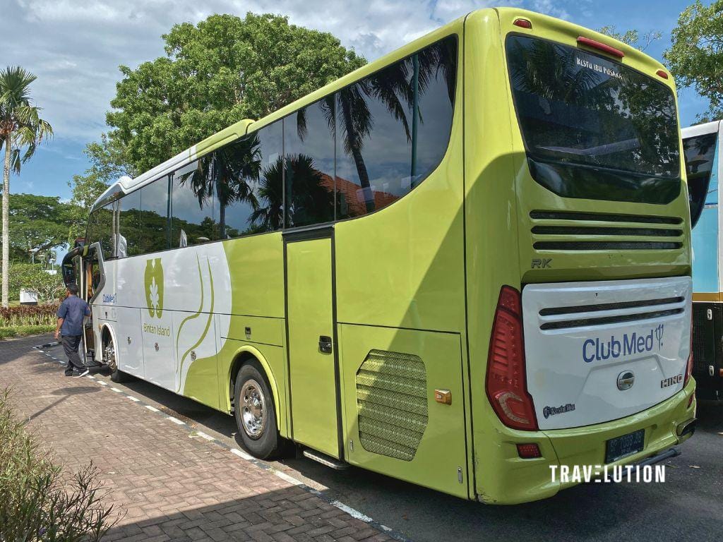 Club Med Bintan Arrival Information - Bus to Resort