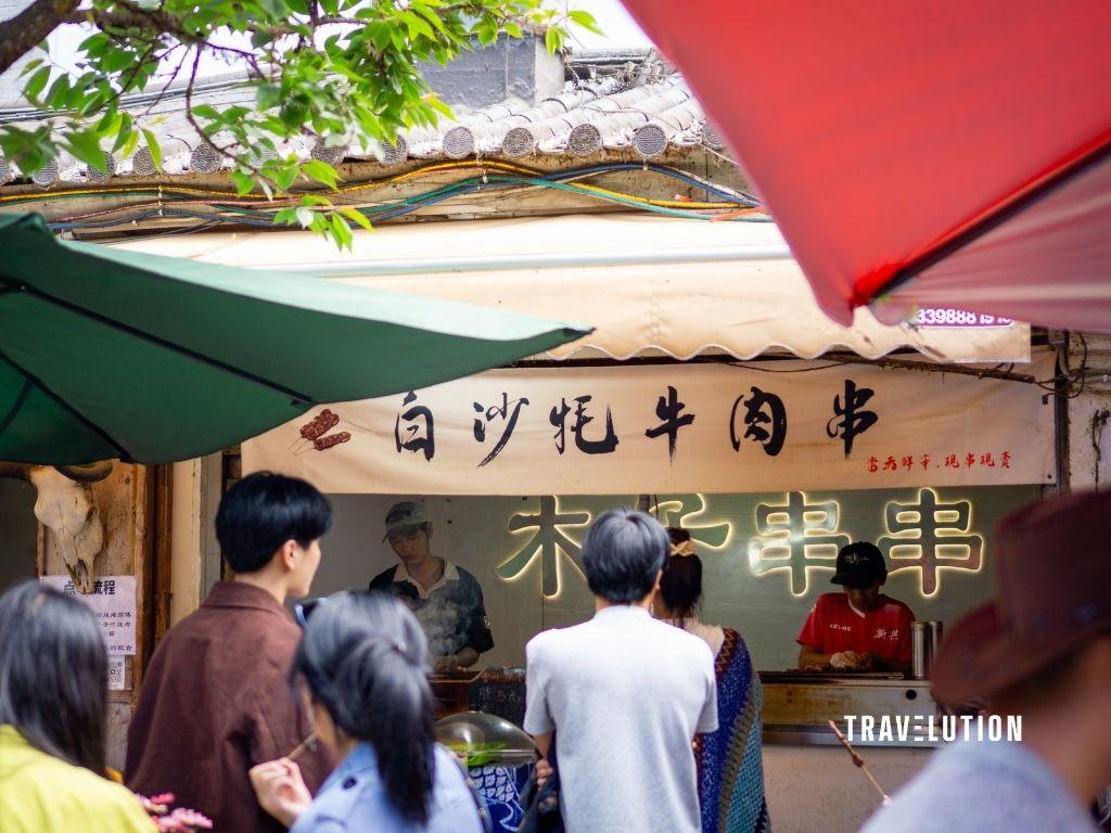 Hidden Gems Near Club Med Lijiang Hidden Gems Near Club Med Lijiang - Yak Skewers Baisha Old Town