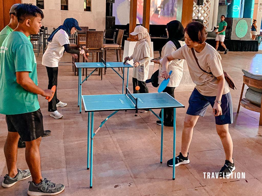 Club Med Cherating During Monsoon - Mini Table Tennis