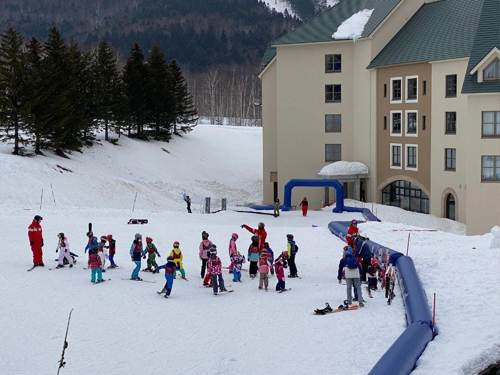 Club Med Tomamu Mini Club Ski Lessons