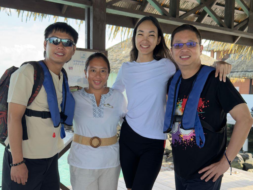 Travelution Team at Club Med Kani