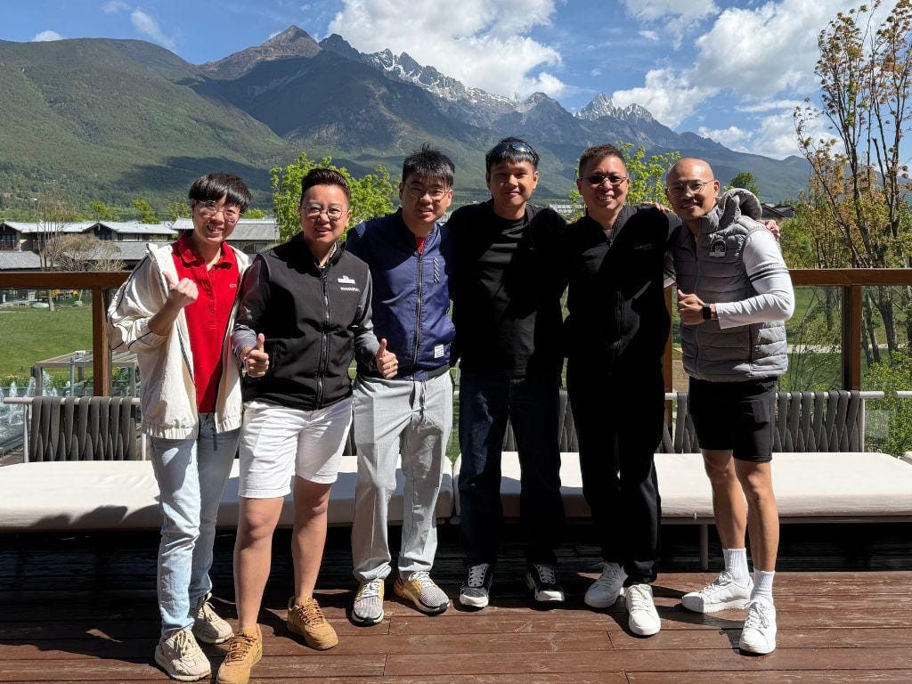 Travelution Team at Club Med Lijiang - Jade Dragon Snow Mountain