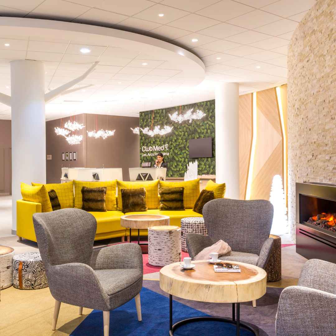Club Med Les Arcs Panorama Lobby