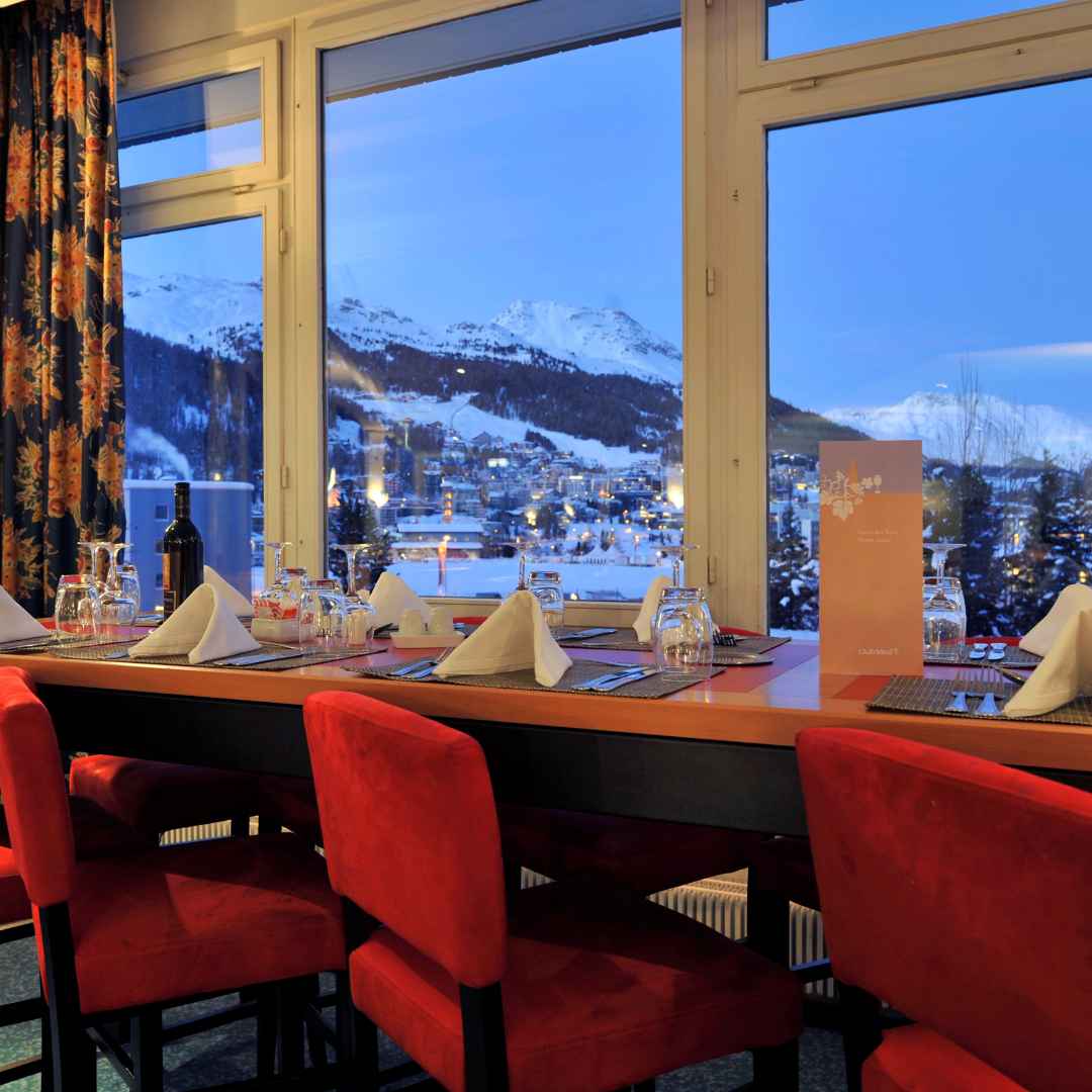 Club Med Saint Moritz Roi Soleil Club Med Saint Moritz Restaurant